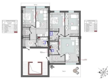 170 m², 5-xonali kvartira, 11/12-3