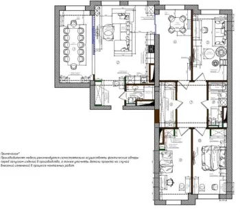 152 м², 5-комн. квартира, 5/8-3