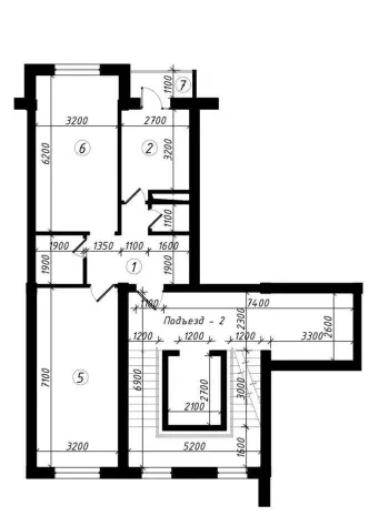 75 м², 3-комн. квартира, 8/10-1
