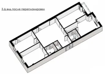 124 м², 4-комн. квартира, 7/9-2