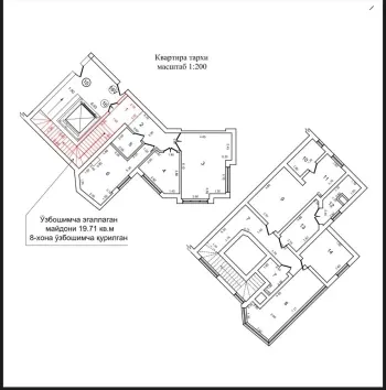 167 м², 5-комн. квартира, 6/7-1