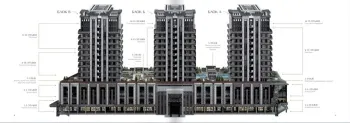 83 m², 3-xonali kvartira, 8/16-3