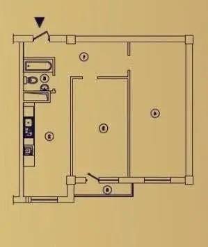 86 м², 2-комн. квартира, 9/10-1