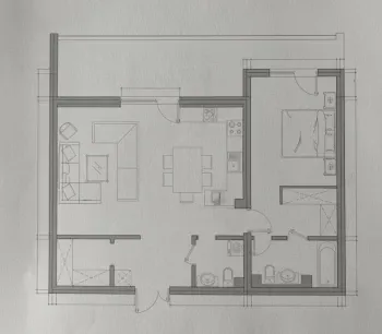 80 м², 2-комн. квартира, 2/14-1