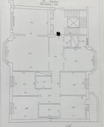 255 м², многокомнатная квартира, 3/7-1