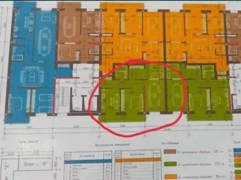 84 м², 3-комн. квартира, 8/10-1