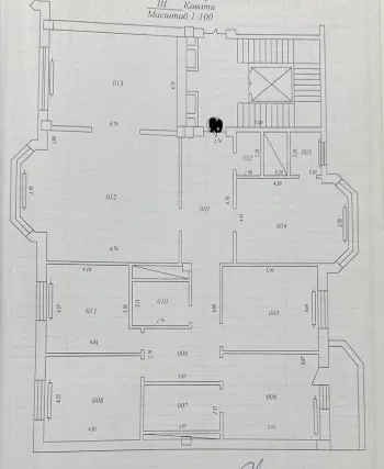 255 м², многокомнатная квартира, 3/7-1