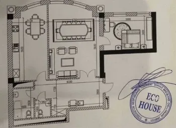 93 м², 3-комн. квартира, 5/12-1