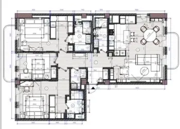 159 м², 4-комн. квартира, 2/12-0