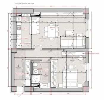 67 м², 2-комн. квартира, 4/12-2