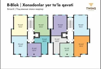 72 м², 3-комн. квартира, 10/10-3
