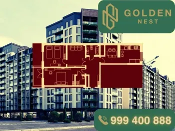 88 m², 3-xonali kvartira, 12/12-0