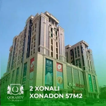 57 м², 2-комн. квартира, 10/10-1