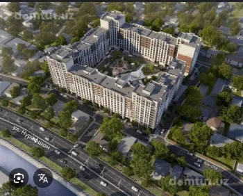 55 m², 2-xonali kvartira, 1/12-1