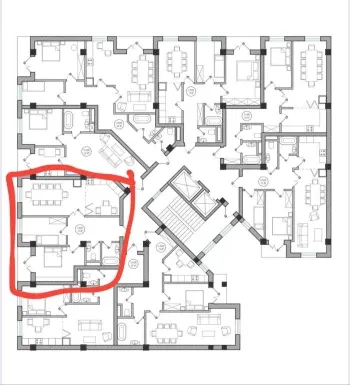 71 м², 2-комн. квартира, 1/16-2