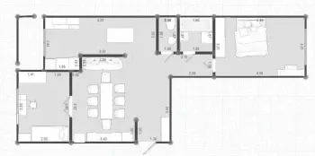 78 м², 3-комн. квартира, 6/9-1