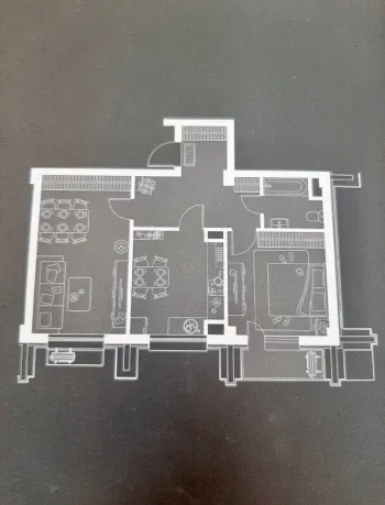 63 м², 2-комн. квартира, 5/16-3
