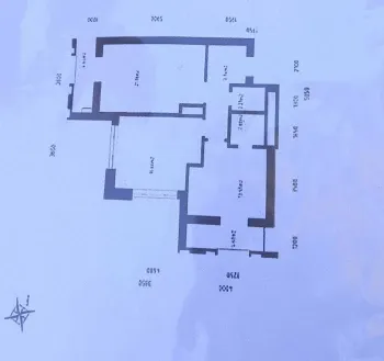 78 m², 3-xonali kvartira, 14/16-1