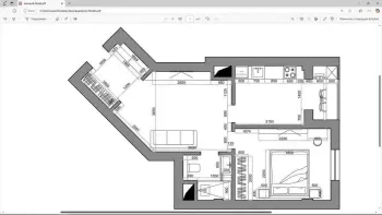 58 m², 2-xonali kvartira, 5/14-0