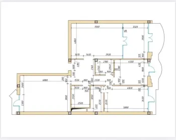165 m², 4-xonali kvartira, 10/10-3