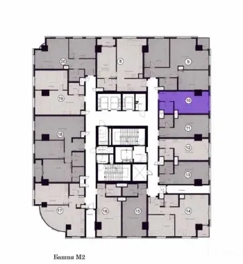 25 м², 1-комн. квартира, 9/25-2