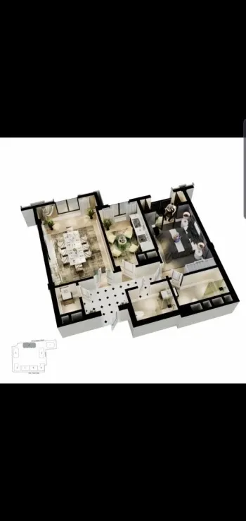 75 м², 3-комн. квартира, 11/18-0