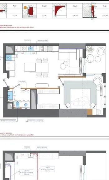 60 м², 2-комн. квартира, 39/51-0