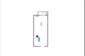 35 м², 1-комн. квартира, 10/12-2