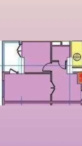 43 m², 2-xonali kvartira, 13/16-2