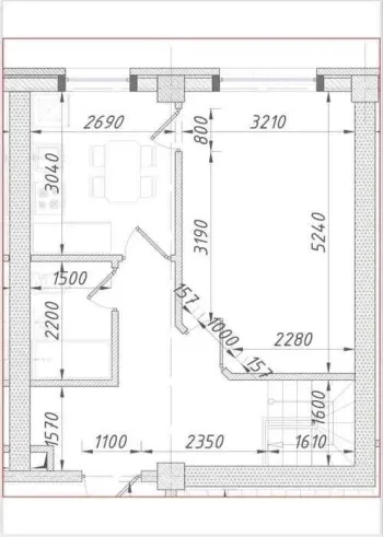 48 м², 1-комн. квартира, 7/9-3