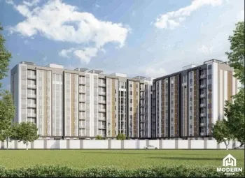 54 м², 2-комн. квартира, 3/8-2