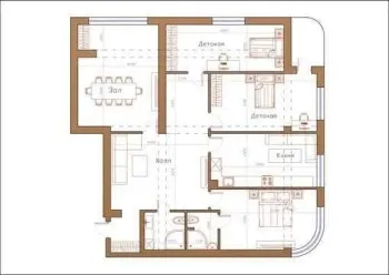 144 m², 5-xonali kvartira, 7/9-3