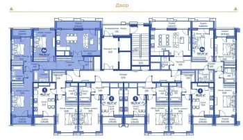 107 м², 4-комн. квартира, 8/14-2