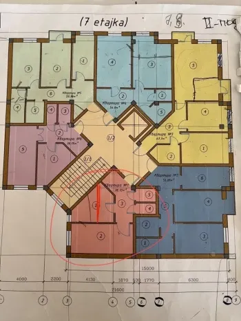 39 м², 1-комн. квартира, 2/9-2