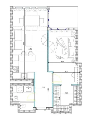 59 м², 2-комн. квартира, 19/51-2