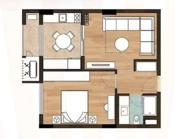 58 м², 2-комн. квартира, 6/14-1
