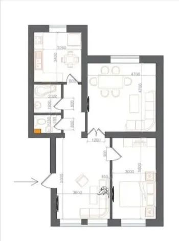 130 м², 4-комн. квартира, 1/9-1