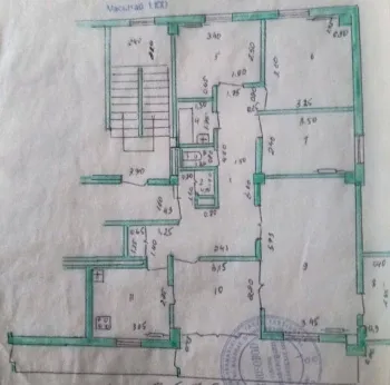 100 м², 4-комн. квартира, 7/9-0