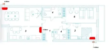 87 m², 3-xonali kvartira, 6/10-2