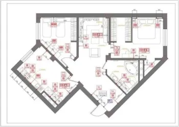 113 м², 3-комн. квартира, 2/11-2