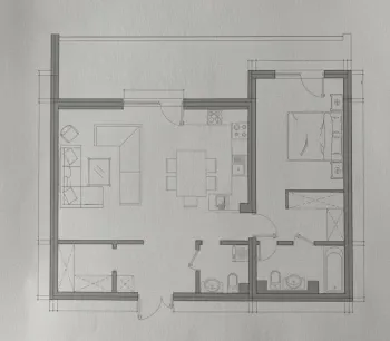 80 м², 2-комн. квартира, 2/16-1