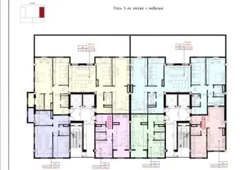 100 м², 3-комн. квартира, 2/12-2