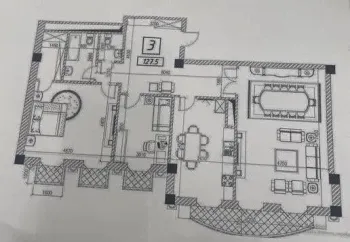 127 м², 3-комн. квартира, 7/10-2