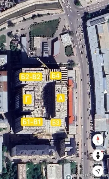 46 м², 2-комн. квартира, 1/20-2