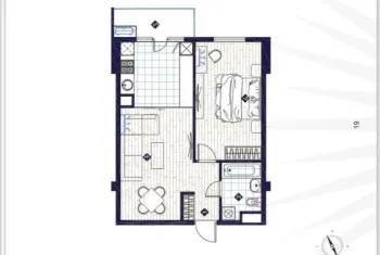 49 м², 2-комн. квартира, 7/14-3