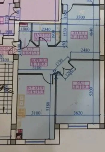 81 м², 2-комн. квартира, 4/6-2