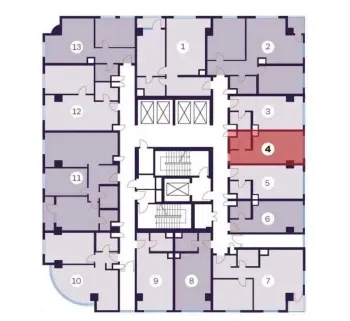 25 м², 1-комн. квартира, 10/24-1