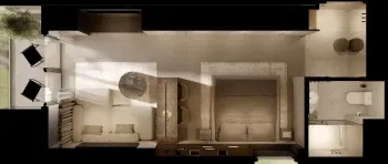 39 m², 1-xonali kvartira, 9/23-1