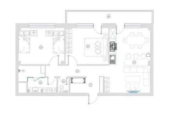 82 м², 3-комн. квартира, 14/14-2
