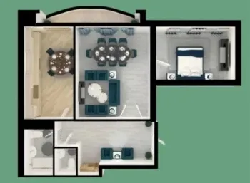 90 м², 2-комн. квартира, 11/12-2